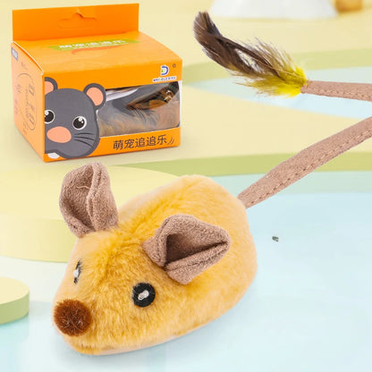 4-Way Remote Control Flocking Mouse Toy